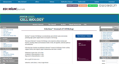 Desktop Screenshot of edoriumjournalofcellbiology.com