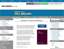 Tablet Screenshot of edoriumjournalofcellbiology.com